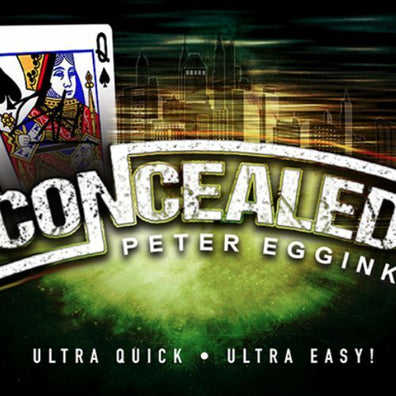 CONCEALED (Gimmicks and Online Instructions) by Peter Eggink - Trick